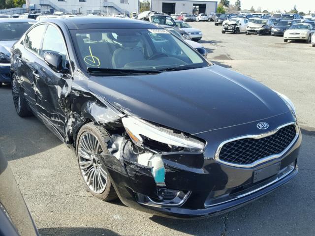 KNALN4D79E5149236 - 2014 KIA CADENZA PR BLACK photo 1