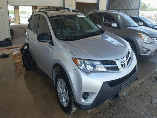 JTMZFREV7EJ002974 - 2014 TOYOTA RAV4 LE SILVER photo 1