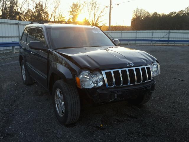 1J8GS48K17C623215 - 2007 JEEP GRAND CHER BLACK photo 1