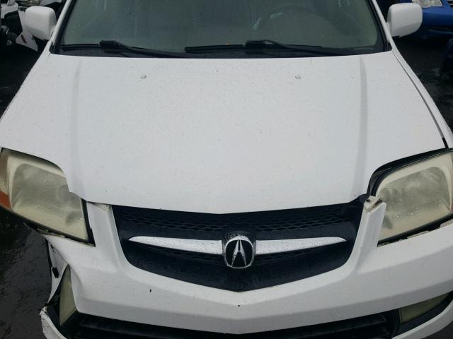 2HNYD18793H501400 - 2003 ACURA MDX TOURIN WHITE photo 7