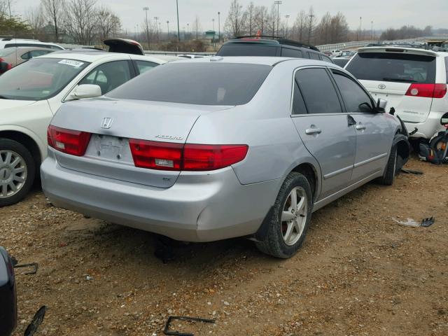 1HGCM56815A061744 - 2005 HONDA ACCORD EX SILVER photo 4