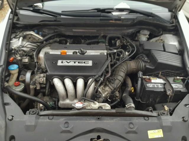 1HGCM56815A061744 - 2005 HONDA ACCORD EX SILVER photo 7