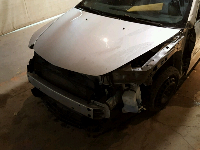 1G1ZC5EB6AF225536 - 2010 CHEVROLET MALIBU SILVER photo 9