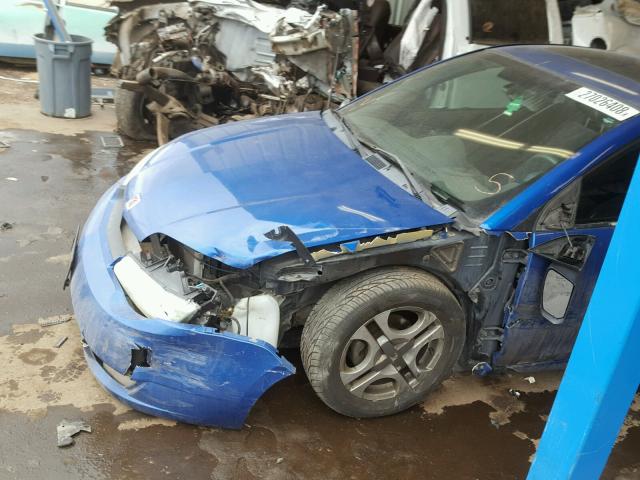 1G8AV12FX4Z162775 - 2004 SATURN ION LEVEL BLUE photo 9