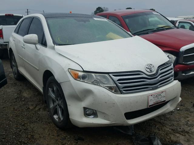 4T3ZK3BB3AU022198 - 2010 TOYOTA VENZA BASE WHITE photo 1