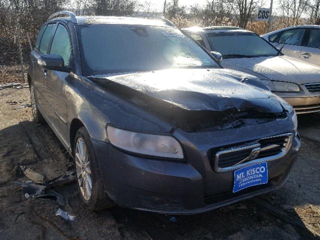 YV1MJ672882421256 - 2008 VOLVO V50 T5 GRAY photo 1