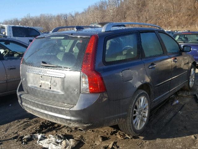 YV1MJ672882421256 - 2008 VOLVO V50 T5 GRAY photo 4