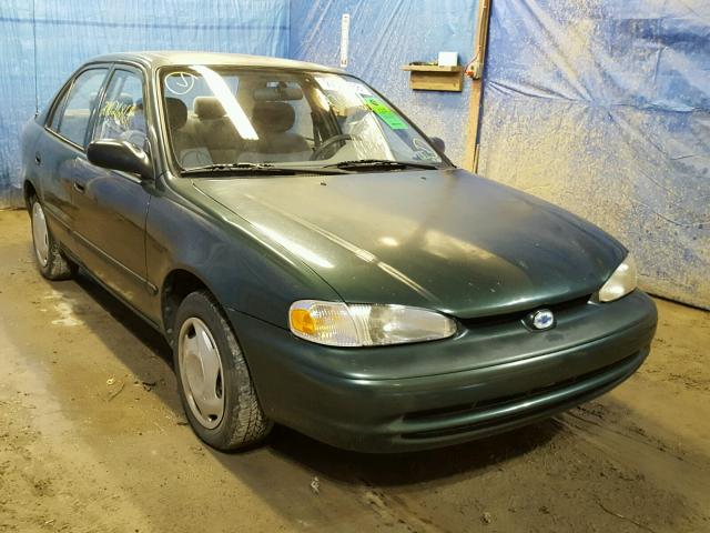 1Y1SK52852Z412623 - 2002 CHEVROLET GEO PRIZM GREEN photo 1