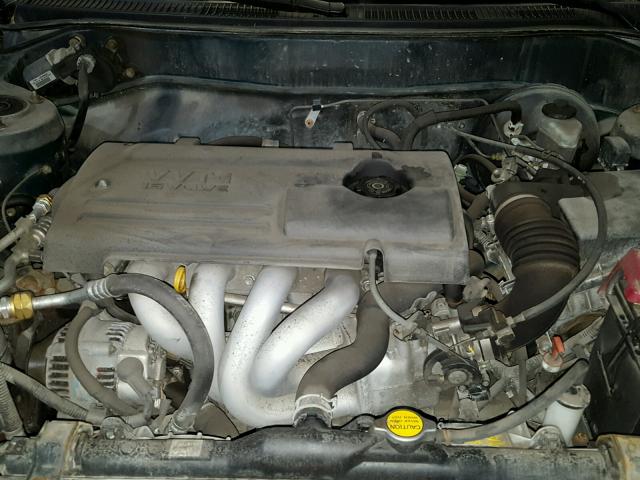 1Y1SK52852Z412623 - 2002 CHEVROLET GEO PRIZM 绿色 照片 7