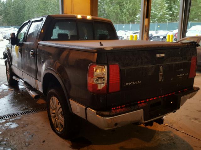 5LTPW18566FJ23047 - 2006 LINCOLN MARK LT BLACK photo 3