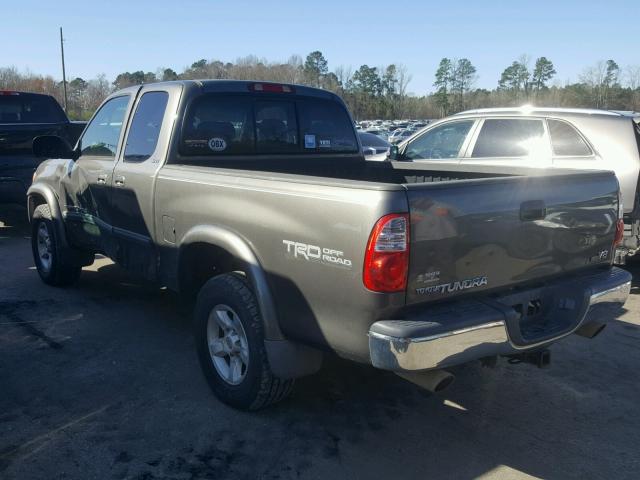 5TBRT34175S462488 - 2005 TOYOTA TUNDRA ACC GREEN photo 3