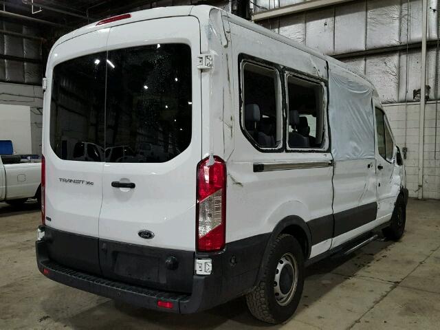 1FBAX2CM0GKA08127 - 2016 FORD TRANSIT T- WHITE photo 4