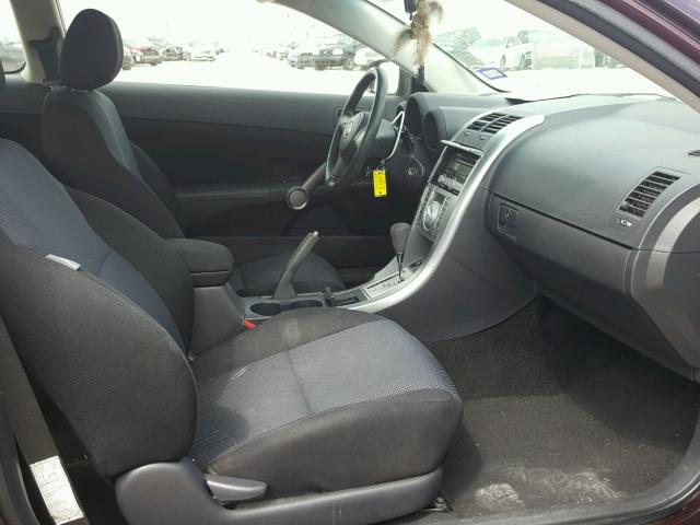 JTKDE167780253088 - 2008 TOYOTA SCION TC 栗色 照片 5