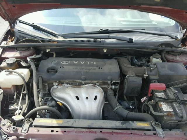 JTKDE167780253088 - 2008 TOYOTA SCION TC 栗色 照片 7