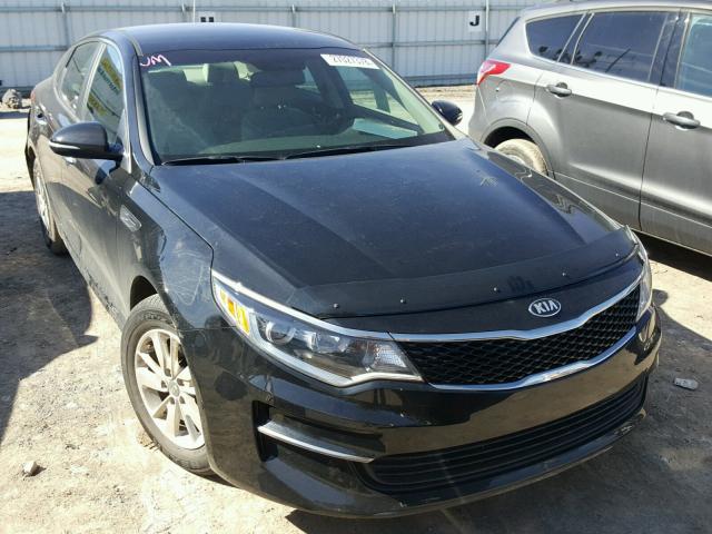 5XXGT4L32HG152990 - 2017 KIA OPTIMA LX BLACK photo 1