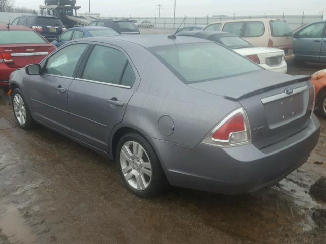 3FAHP02147R181026 - 2007 FORD FUSION SEL GRAY photo 3