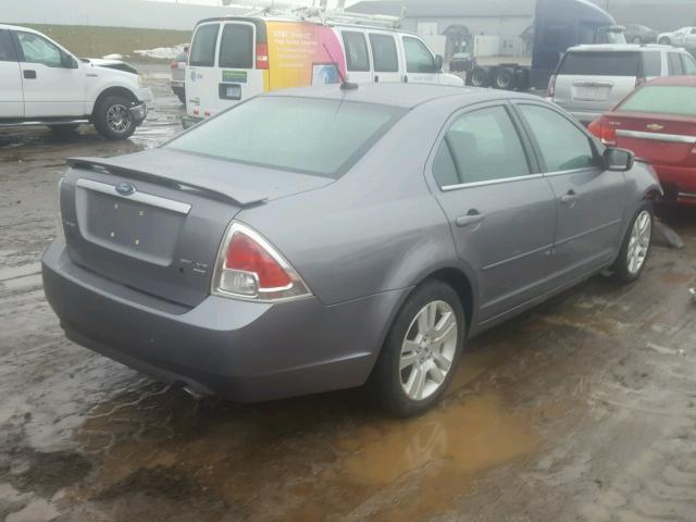 3FAHP02147R181026 - 2007 FORD FUSION SEL GRAY photo 4