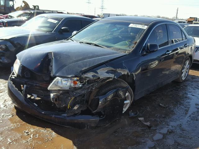 JH4CL96856C039579 - 2006 ACURA TSX BLACK photo 2