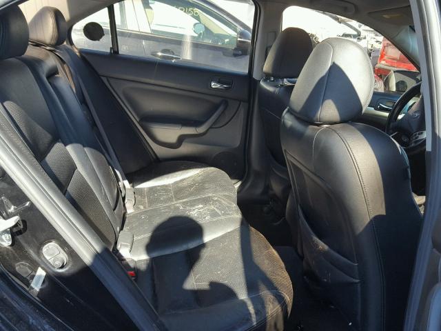 JH4CL96856C039579 - 2006 ACURA TSX BLACK photo 6