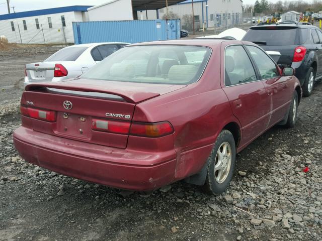 4T1BG28K8WU850767 - 1998 TOYOTA CAMRY CE RED photo 4