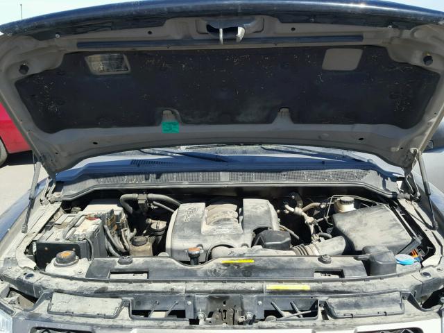 1N6BA06A26N572766 - 2006 NISSAN TITAN XE GRAY photo 7