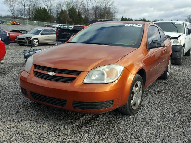 1G1AL15F577238841 - 2007 CHEVROLET COBALT LT ORANGE photo 2