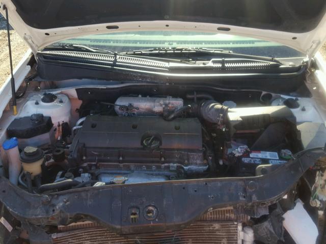 KNADH4A31A6621589 - 2010 KIA RIO LX Սպիտակ լուսանկար 7