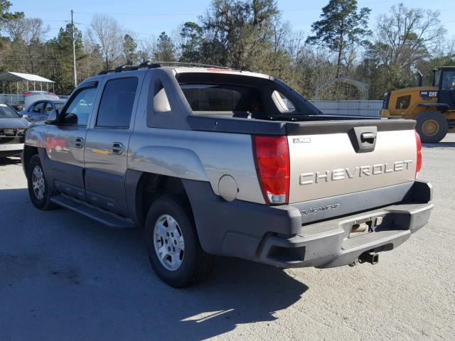 3GNEC13T63G108235 - 2003 CHEVROLET AVALANCHE BEIGE photo 3