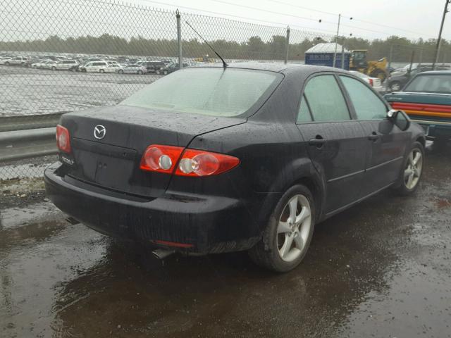 1YVHP80C755M57870 - 2005 MAZDA 6 I BLACK photo 4