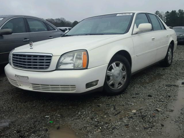 1G6KD54Y94U211760 - 2004 CADILLAC DEVILLE WHITE photo 2