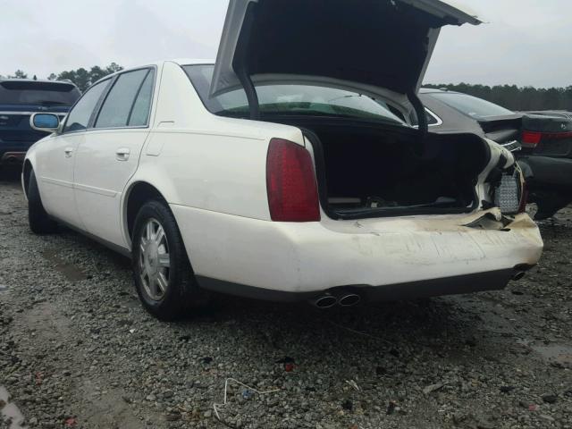 1G6KD54Y94U211760 - 2004 CADILLAC DEVILLE WHITE photo 3