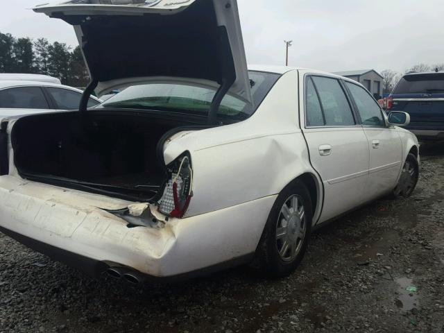 1G6KD54Y94U211760 - 2004 CADILLAC DEVILLE WHITE photo 4