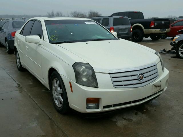 1G6DP577870125063 - 2007 CADILLAC CTS HI FEA WHITE photo 1