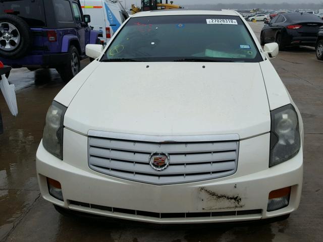 1G6DP577870125063 - 2007 CADILLAC CTS HI FEA WHITE photo 9