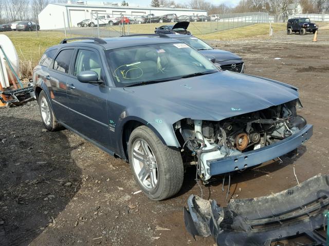 2D4GV58275H160529 - 2005 DODGE MAGNUM R/T BLUE photo 1