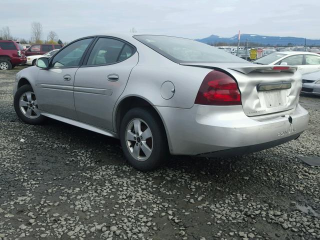 2G2WP552661252575 - 2006 PONTIAC GRAND PRIX SILVER photo 3