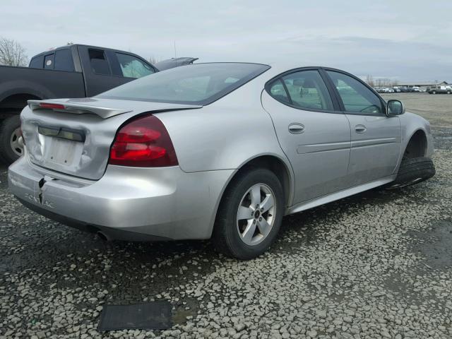 2G2WP552661252575 - 2006 PONTIAC GRAND PRIX SILVER photo 4