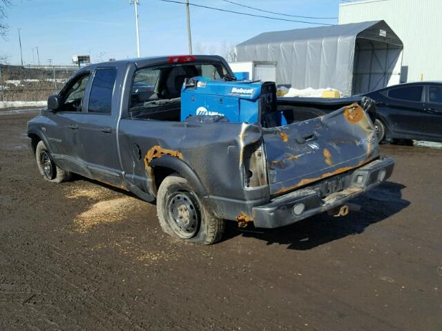 1D7HU18276S668075 - 2006 DODGE RAM 1500 S GRAY photo 3