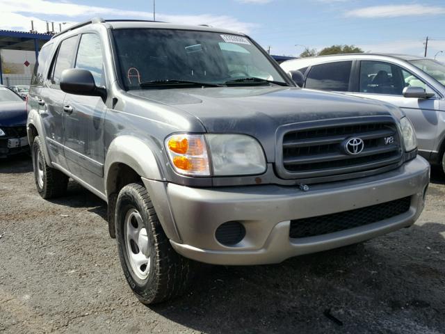 5TDBT44A14S231390 - 2004 TOYOTA SEQUOIA SR CHARCOAL photo 1