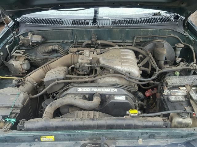 5TEWN72N23Z200749 - 2003 TOYOTA TACOMA XTR GREEN photo 7