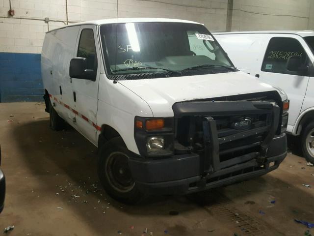 1FTNE1ELXDDA47700 - 2013 FORD ECONOLINE WHITE photo 1