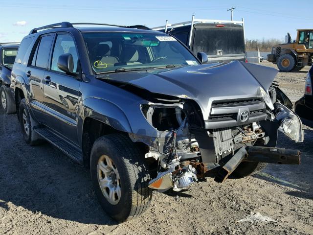 JTEBU14R440036884 - 2004 TOYOTA 4RUNNER SR GRAY photo 1