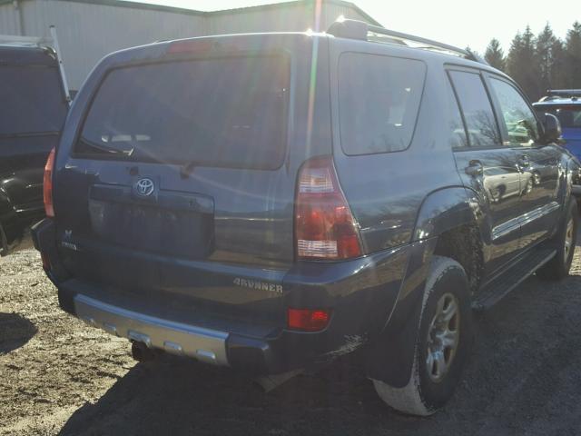 JTEBU14R440036884 - 2004 TOYOTA 4RUNNER SR GRAY photo 4