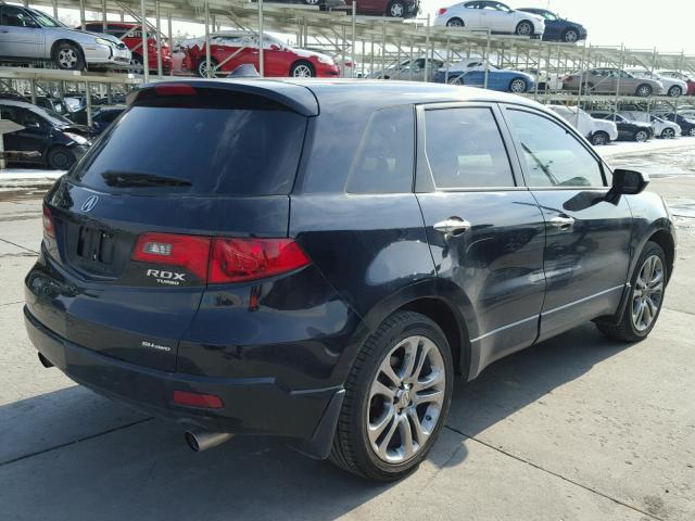 5J8TB18527A011438 - 2007 ACURA RDX TECHNO BLACK photo 4