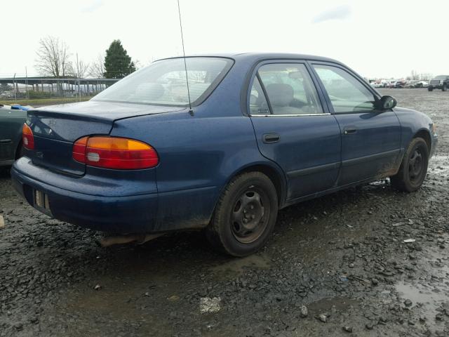 1Y1SK52871Z415165 - 2001 CHEVROLET GEO PRIZM 绿色 照片 4