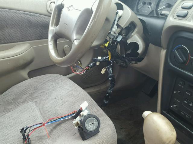 1Y1SK52871Z415165 - 2001 CHEVROLET GEO PRIZM 绿色 照片 9