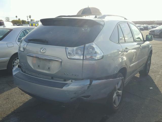 2T2HK31U87C001148 - 2007 LEXUS RX 350 GRAY photo 4