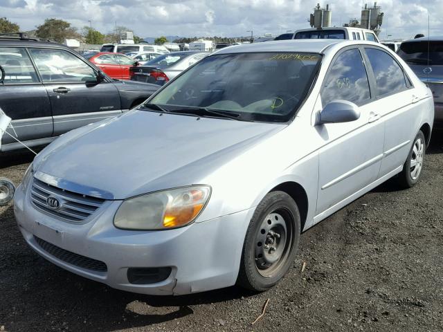 KNAFE121375422877 - 2007 KIA SPECTRA EX SILVER photo 2