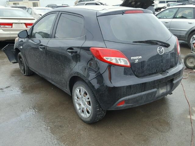 JM1DE1KY3C0146974 - 2012 MAZDA MAZDA2 BLACK photo 3