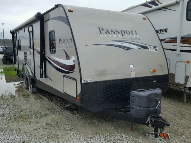 4YDT28929GK412438 - 2016 KEYSTONE PASSPORT TWO TONE photo 1